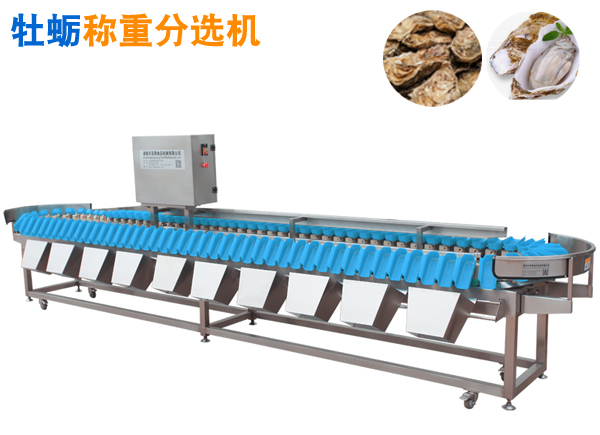 牡蠣重量分選機 自動稱重機