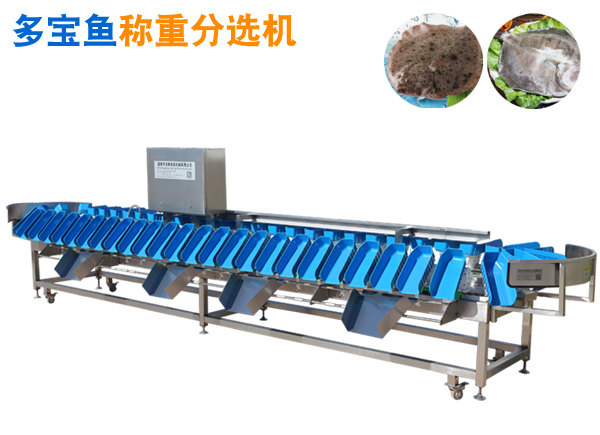 料盒式重量分選機 多寶魚稱重分揀機